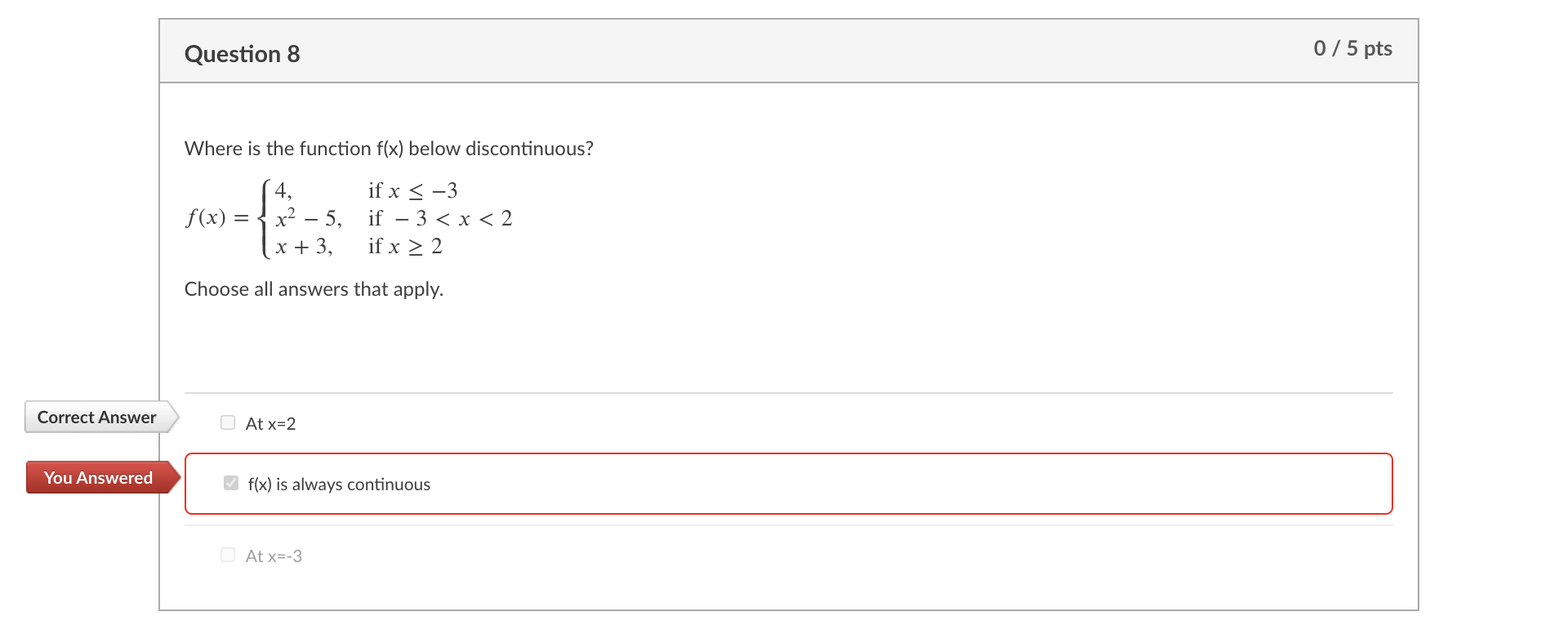 Solved These are the questions I got wrong, but the correct | Chegg.com