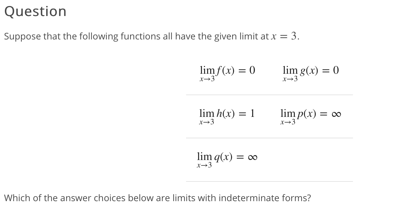 solved-question-suppose-that-the-following-functions-all-chegg