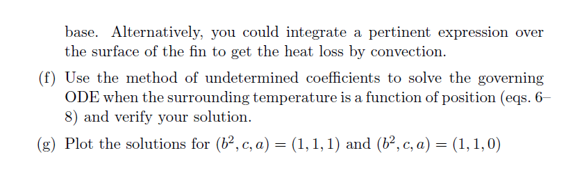 Solved (20) 1. Determine the steady temperature distribution | Chegg.com