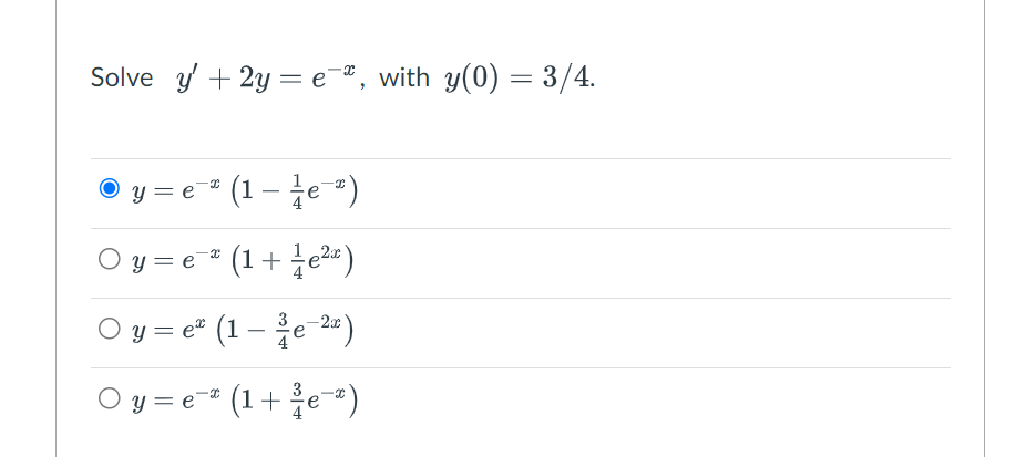 Solved I am not sure which one is the correct answer, please | Chegg.com