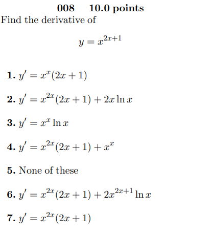 derivative of y x x 1 2