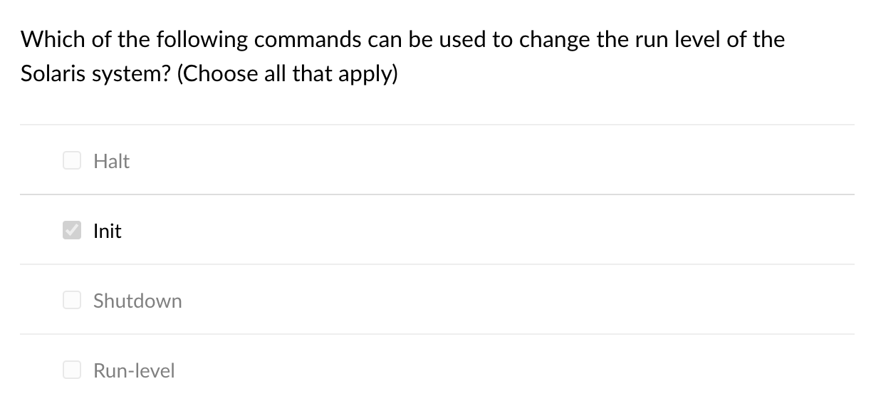 Solved Which of the following commands can be used to change | Chegg.com