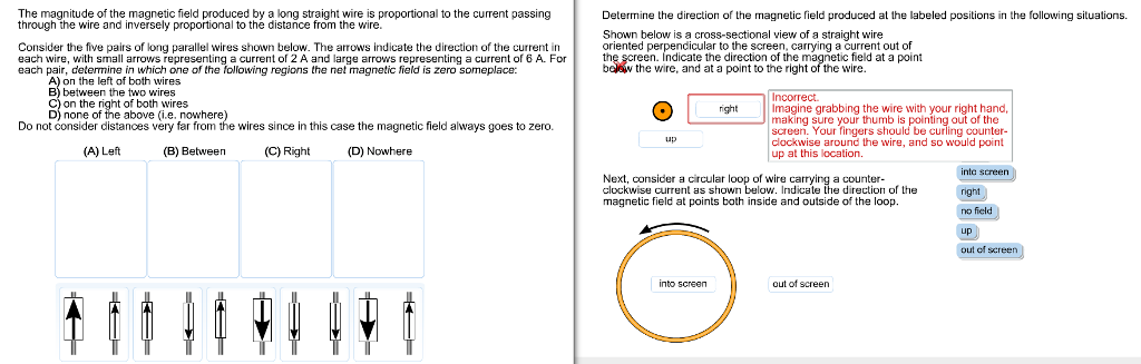 Solved The magnitude of the magnetic field produced by a | Chegg.com