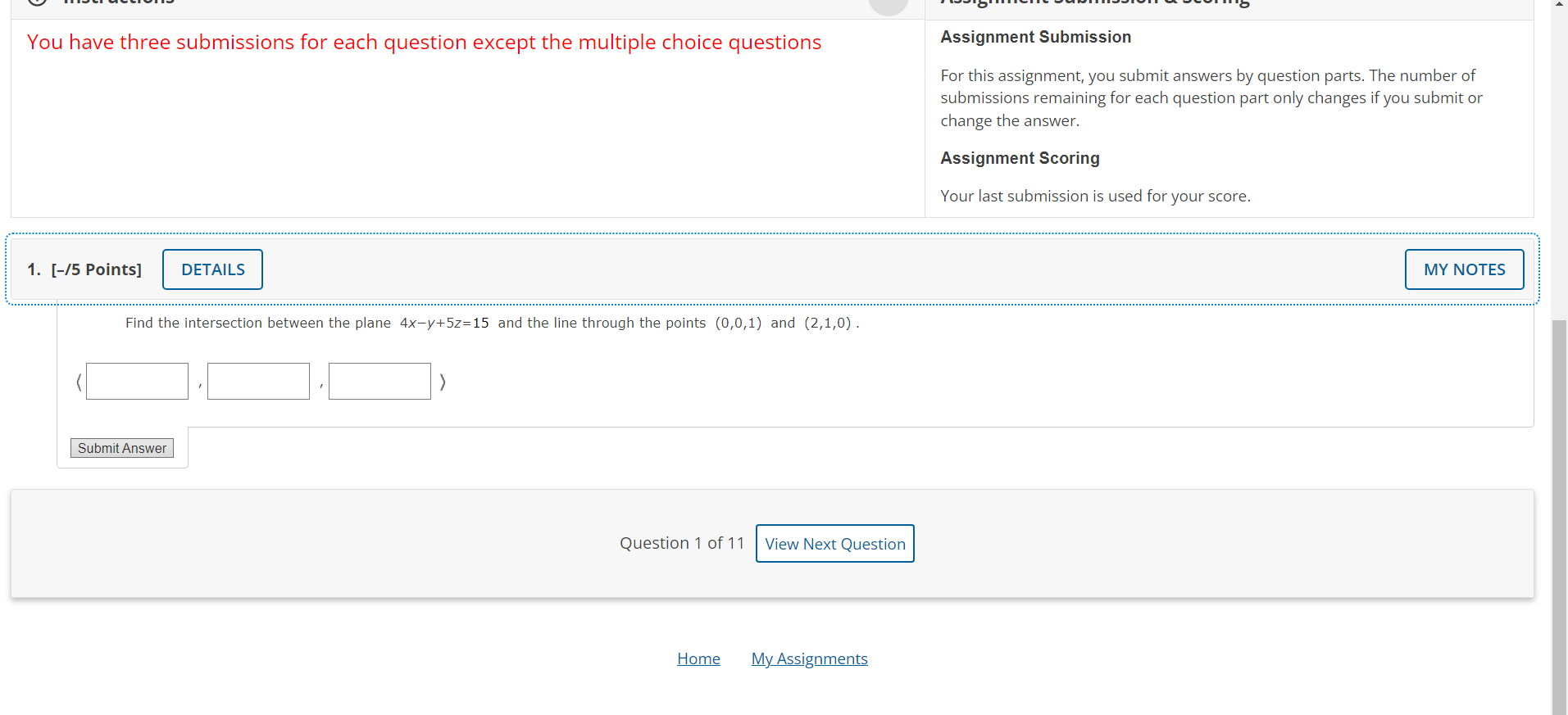 Solved (i) Instructions ^ Assignment Submission \& Scoring | Chegg.com