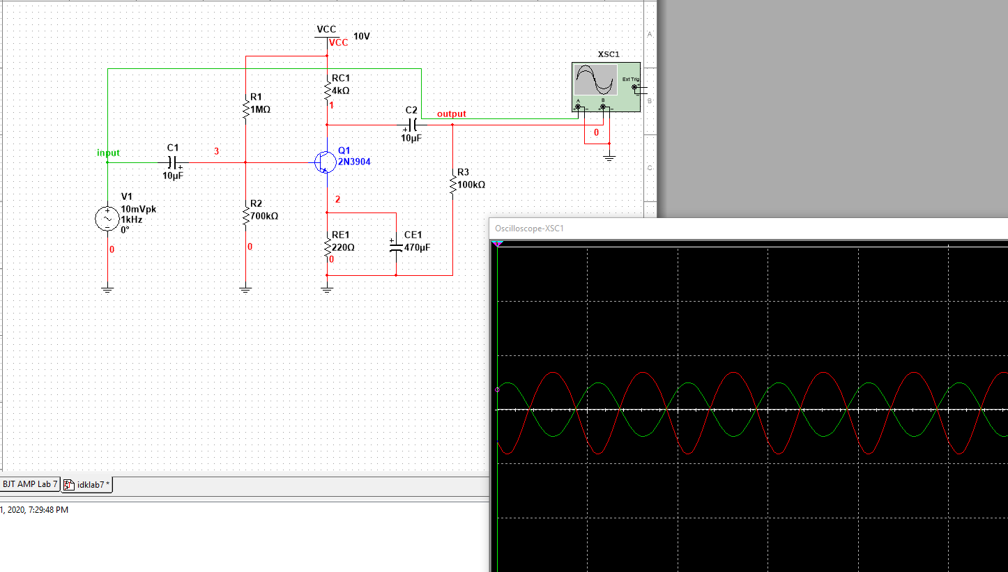 Solved To design an amplifier, one must first set design | Chegg.com