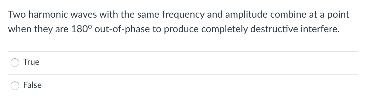 Solved Two harmonic waves with the same frequency and | Chegg.com