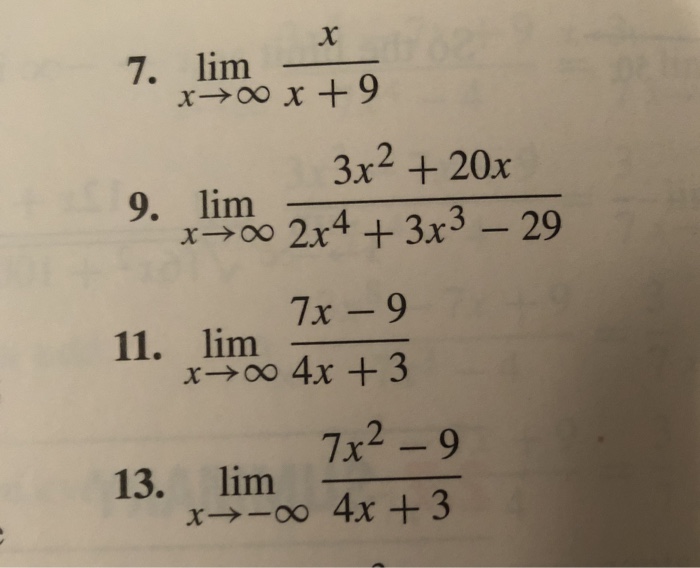 solved-7-lim-3x2-20x-9-lim-x-00-2x4-3x3-29-7x-9-x00-4x-chegg