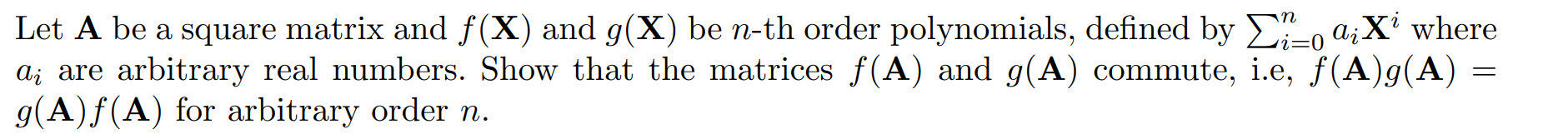 Solved Let Mathbf A Be A Square Matrix And Chegg