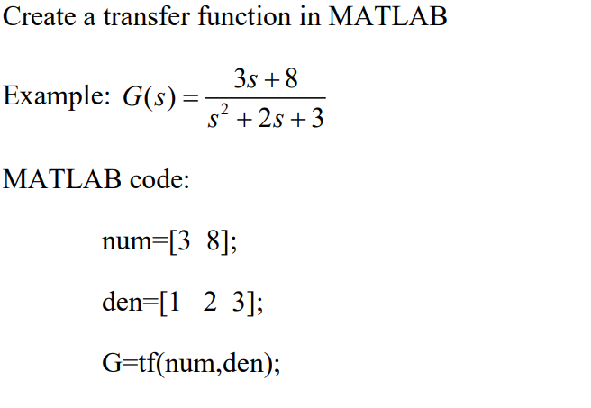 Matlab tf: Ứng dụng và cách sử dụng hàm truyền trong điều khiển tự động