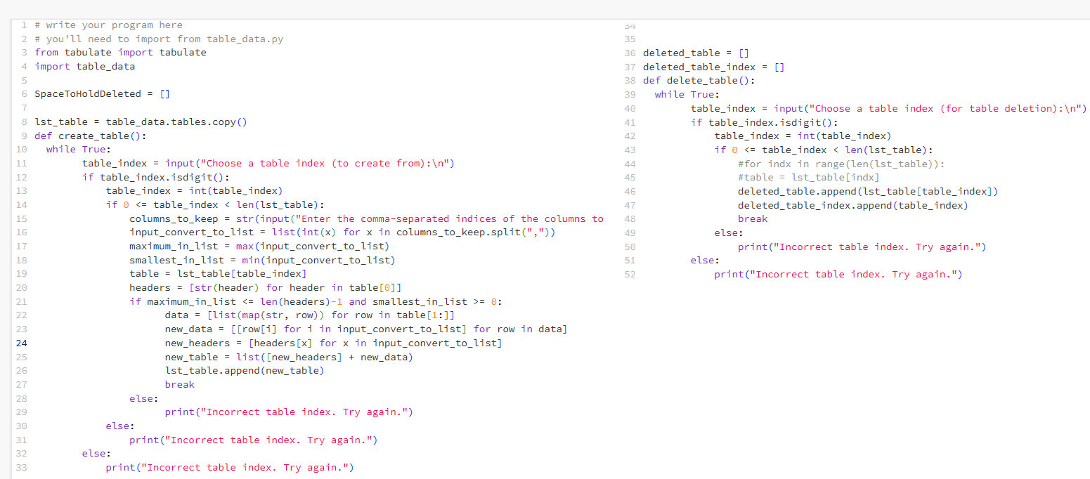 Solved Task Description Write a program that allows a user | Chegg.com