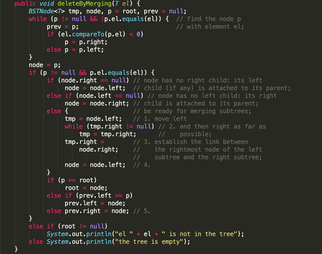 Solved (Since the BST.java was too long, I wasn't able to | Chegg.com