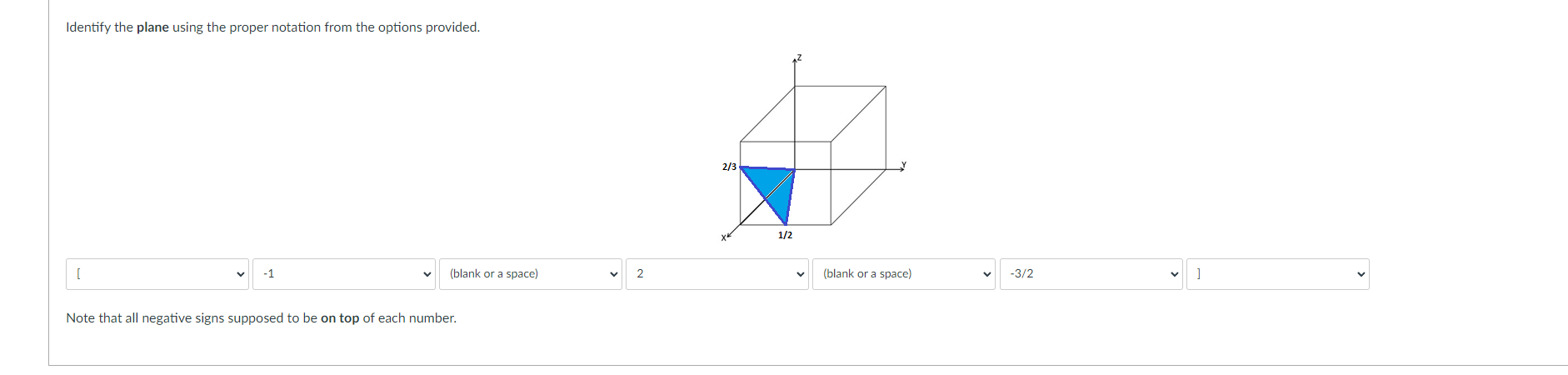 Solved Identify the plane using the proper notation from the | Chegg.com