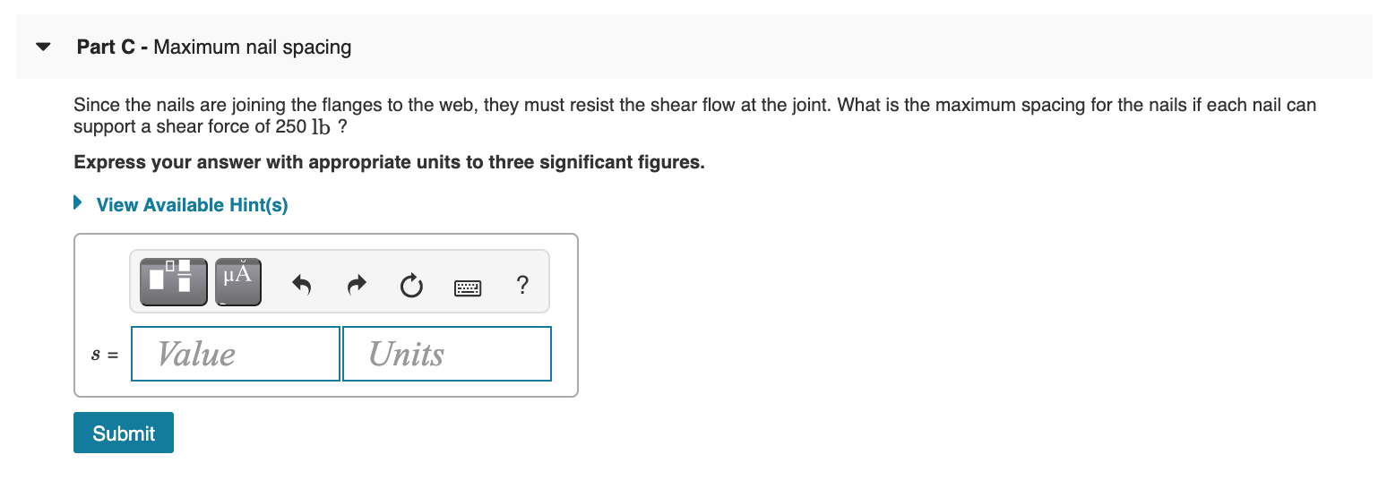 Solved 1 Review An engineered wood beam (Figure 1) will