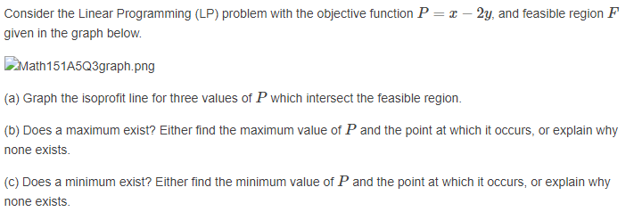 Solved Consider the Linear Programming (LP) problem with the | Chegg.com