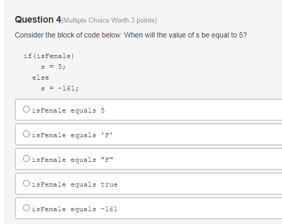 Solved Question 1(Multiple Choice Worth 3 points) Which is | Chegg.com