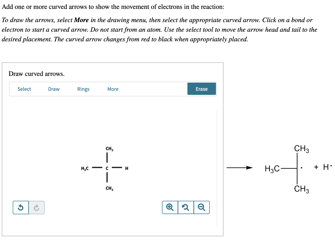 Solved Add one or more curved arrows to show the movement of | Chegg.com