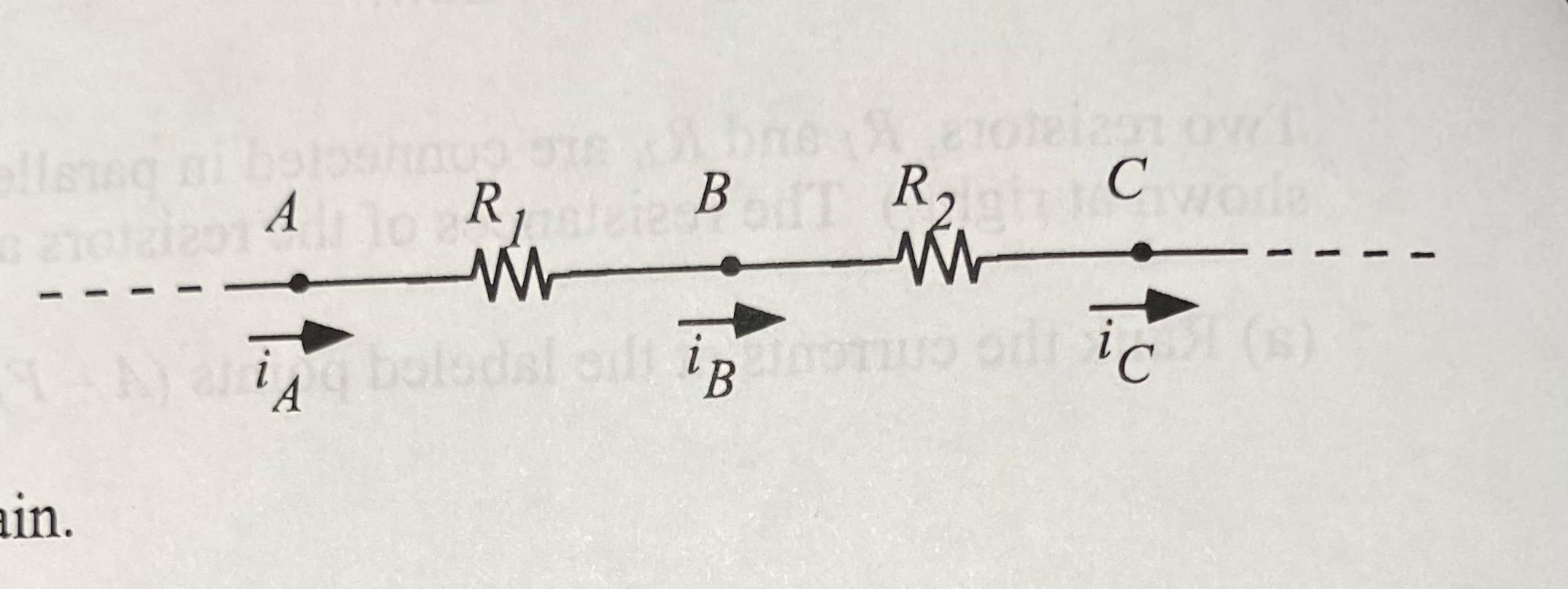 Solved The same two resistors from are connected in series | Chegg.com