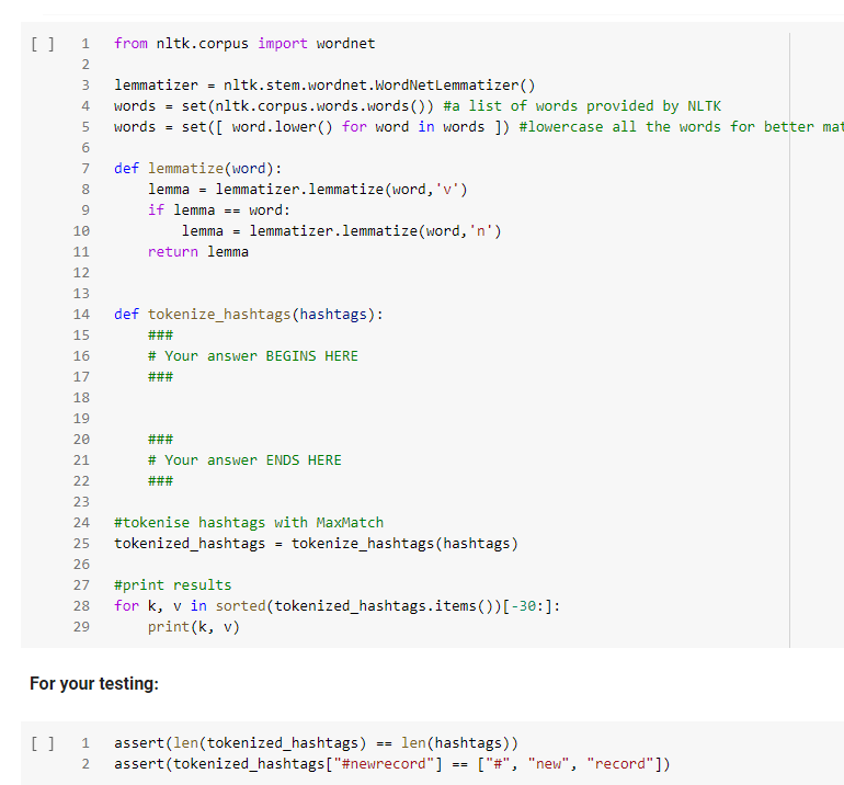 Preprocessing and Text Classification using python | Chegg.com