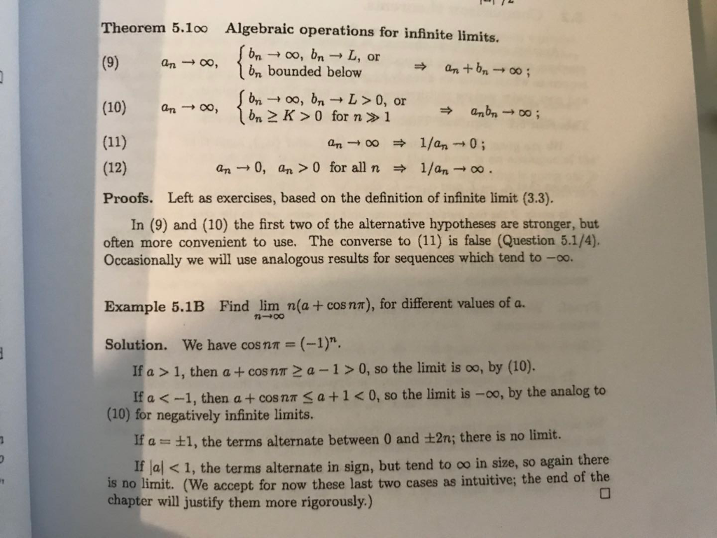Solved 1. Evaluate the following limits by using the | Chegg.com
