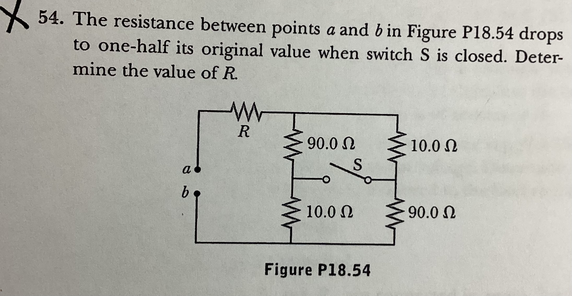 Solved 4. The resistance between points a and b in Figure | Chegg.com