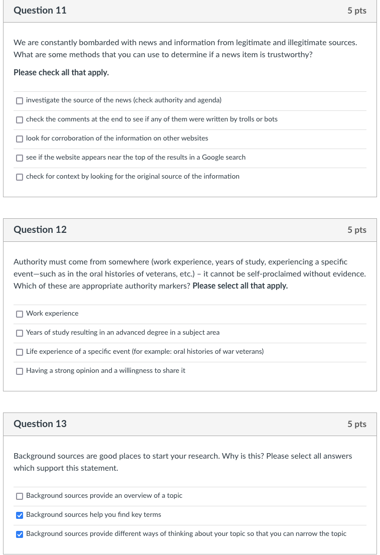 Solved Question 11 We are constantly bombarded with news and