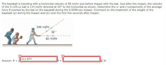 Solved The baseball is traveling with a horizontal velocity | Chegg.com
