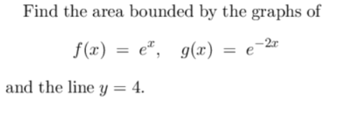 Solved Find the area bounded by the graphs of | Chegg.com