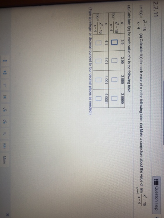 solved-let-f-x-x-2-16-x-4-a-calculate-f-x-for-chegg
