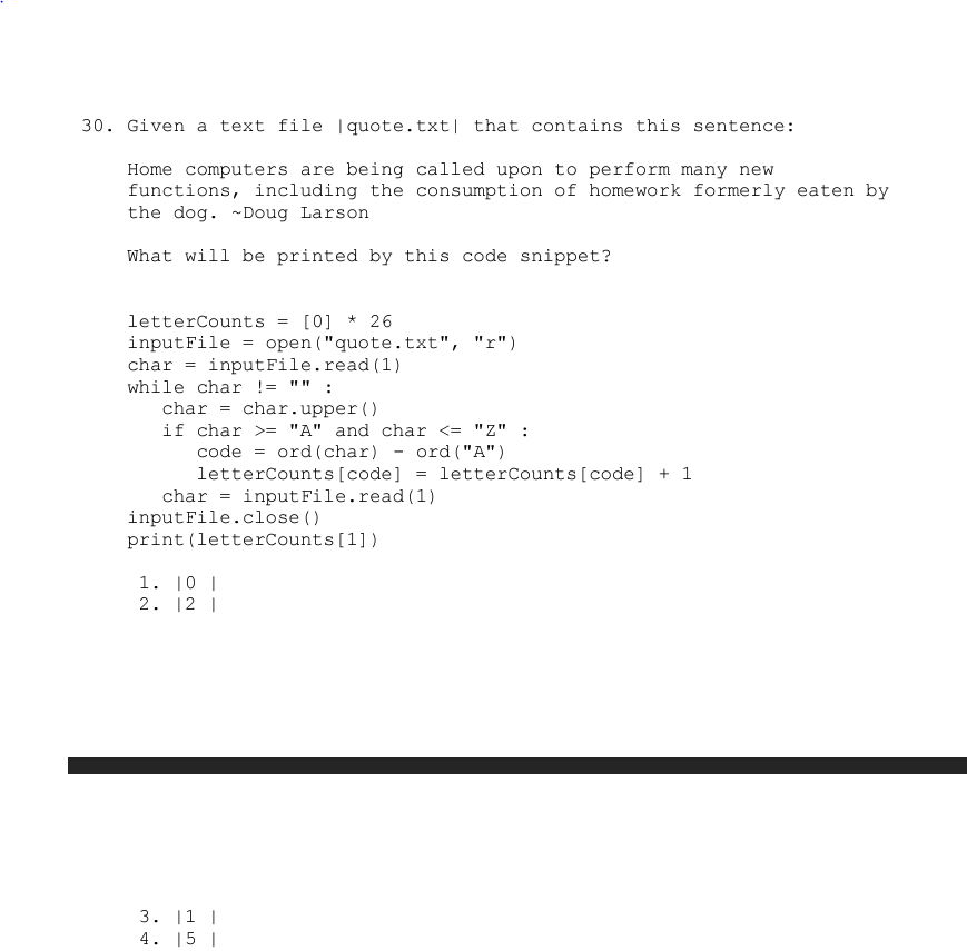 Solved 3. ∣1∣ 4. ∣5∣ | Chegg.com