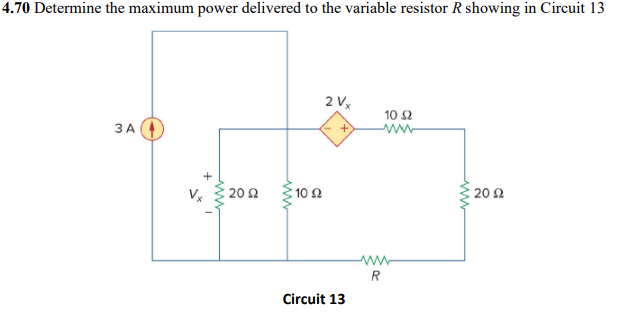 Solved Circuit 13 | Chegg.com