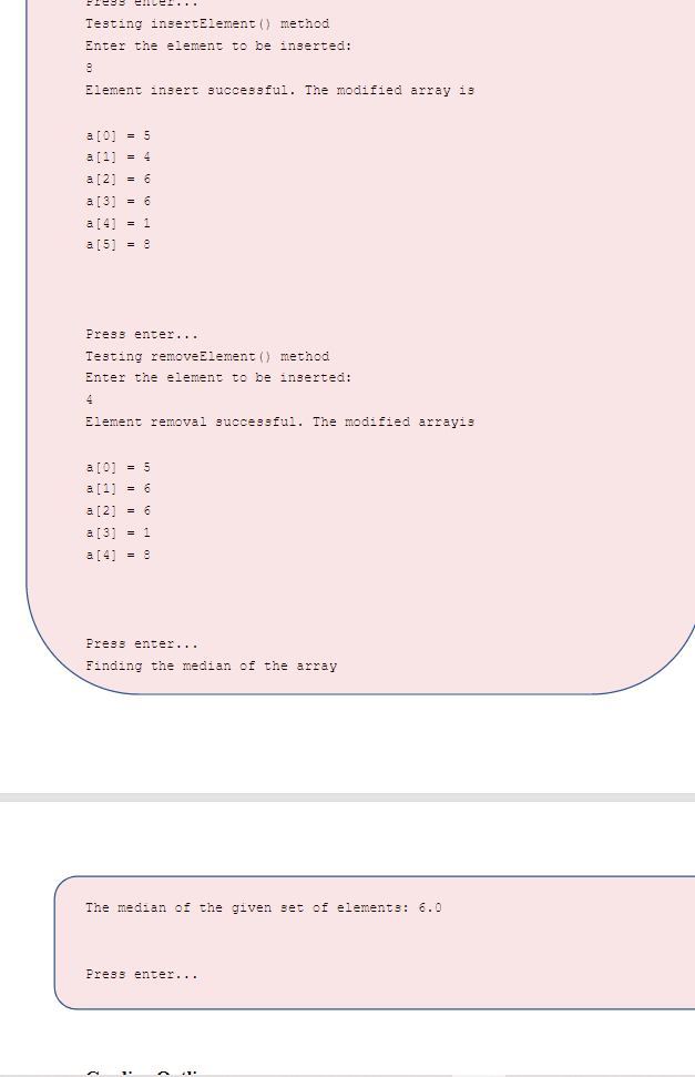 Solved Array Technique code: public class ArrayTechniques { | Chegg.com