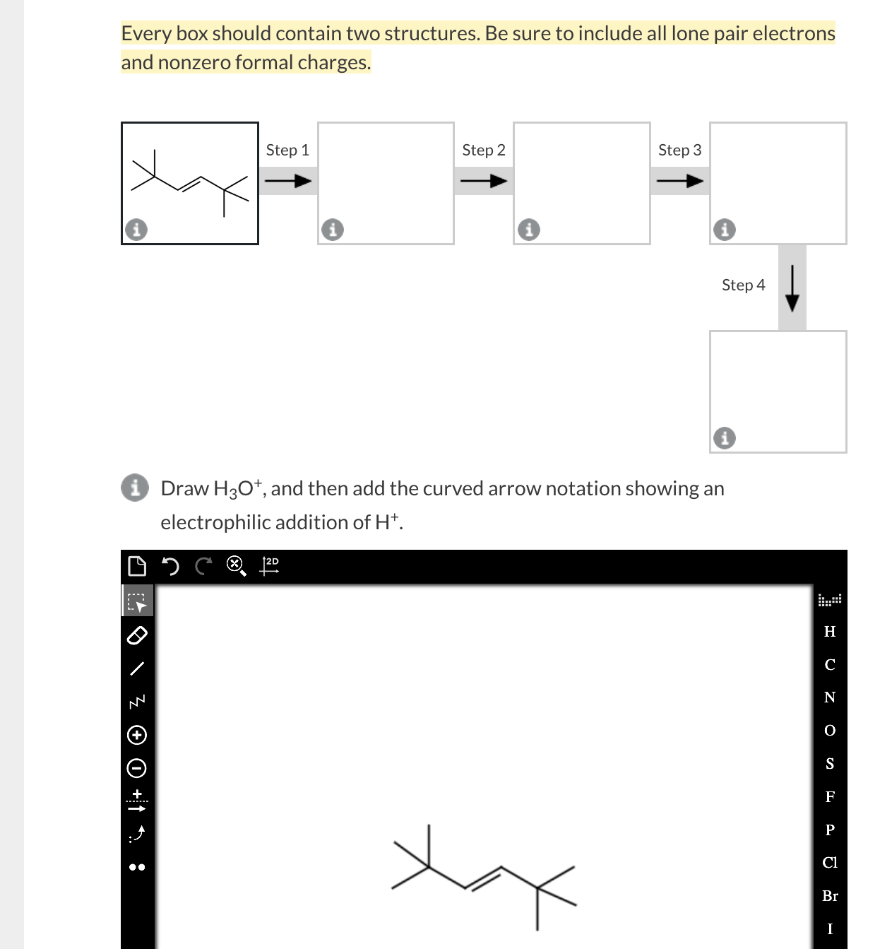 Solved Draw the curved arrow notation and products for the | Chegg.com