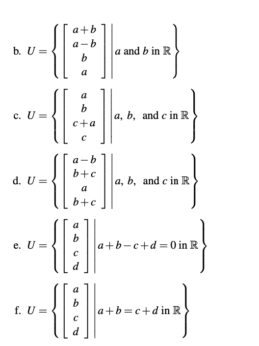 Solved Exercise 5.2.4 Find a basis and calculate the | Chegg.com