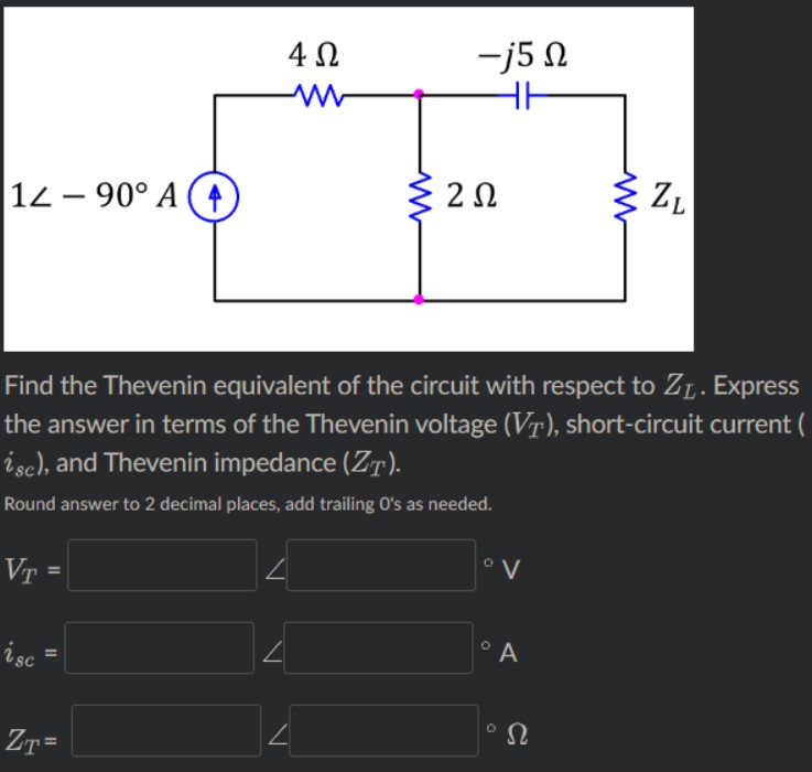 Solved Find the Thevenin equivalent of the circuit with | Chegg.com