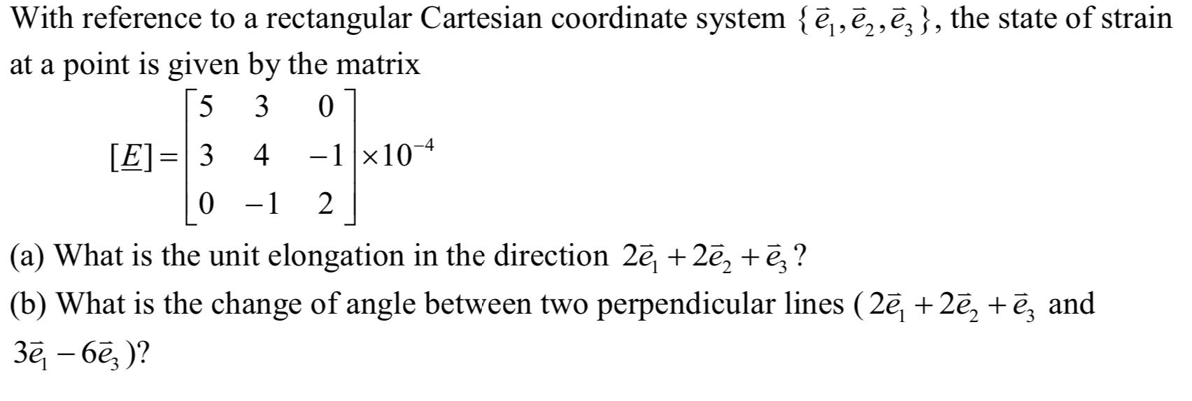 Solved With reference to a rectangular Cartesian coordinate | Chegg.com