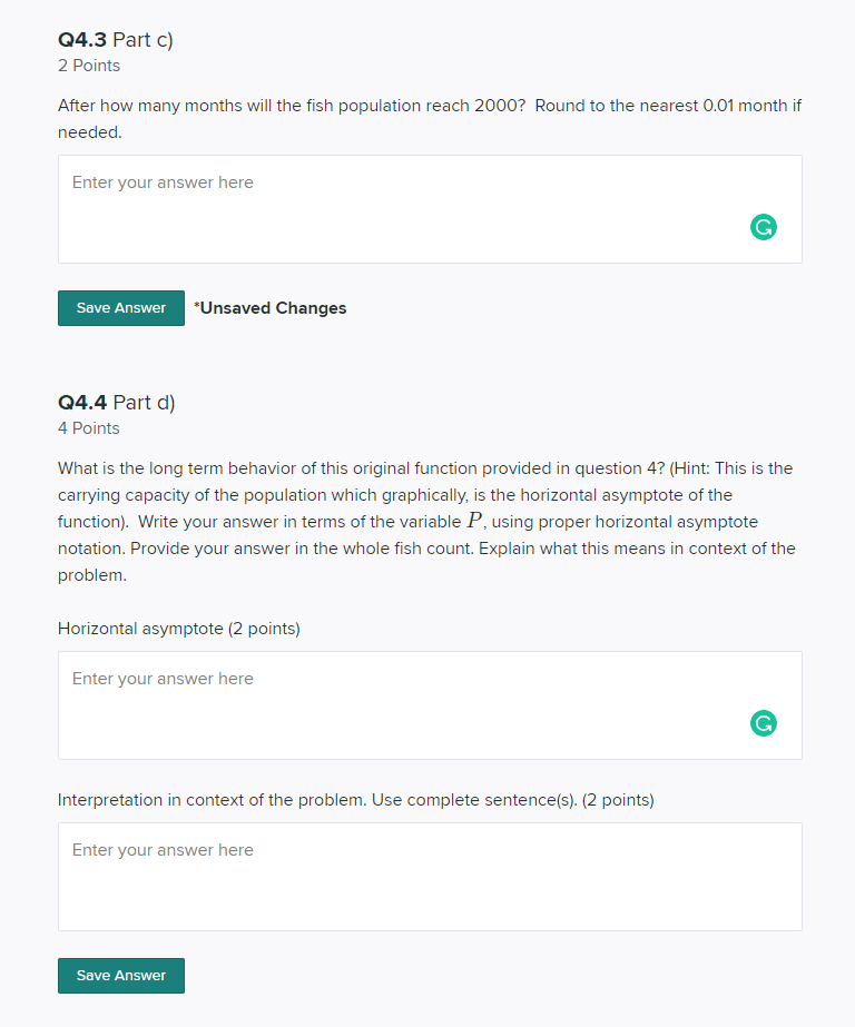 Solved I need some help with those questions. The question | Chegg.com