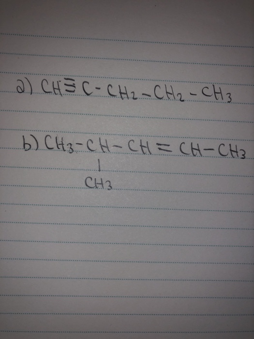 Solved Write IUPAC names for the following hydrocarbons that