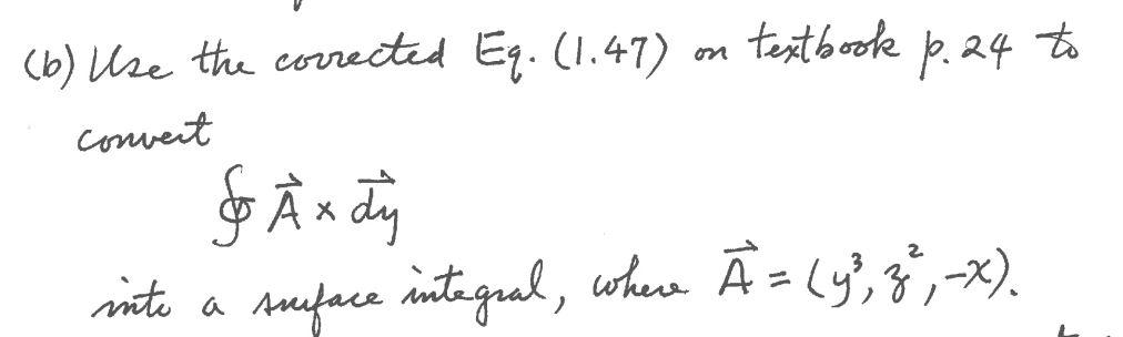 Solved On P 24 To 6 Use The Corrected Eq 1 47 Textb Chegg Com