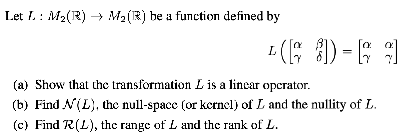 Solved This is for a linear algebra course. Please be as | Chegg.com