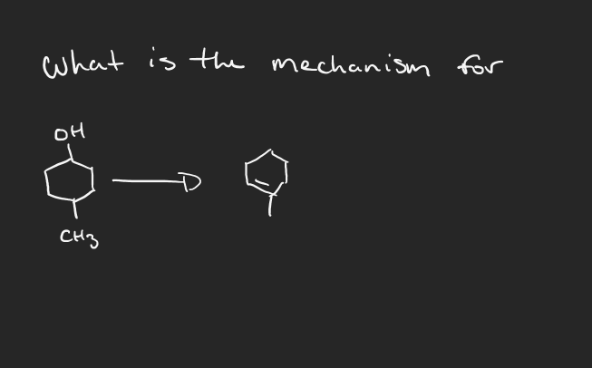 Solved What is the mechanism for | Chegg.com