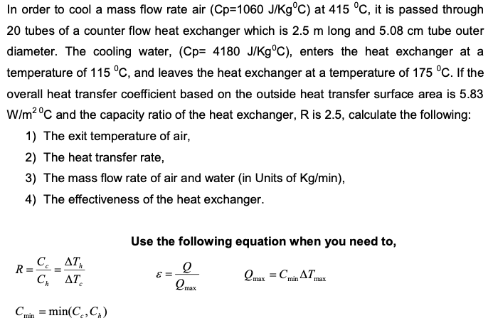 Air With A Mass Flow Rate Of 2.3 Mass Flow Rate Equation For Air - Tessshebaylo