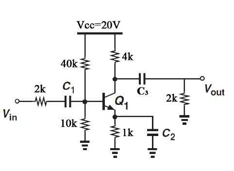 Solved Va 303v Vt 26 Mv Vbe 0 7 V Hfe Ss A Det Chegg Com