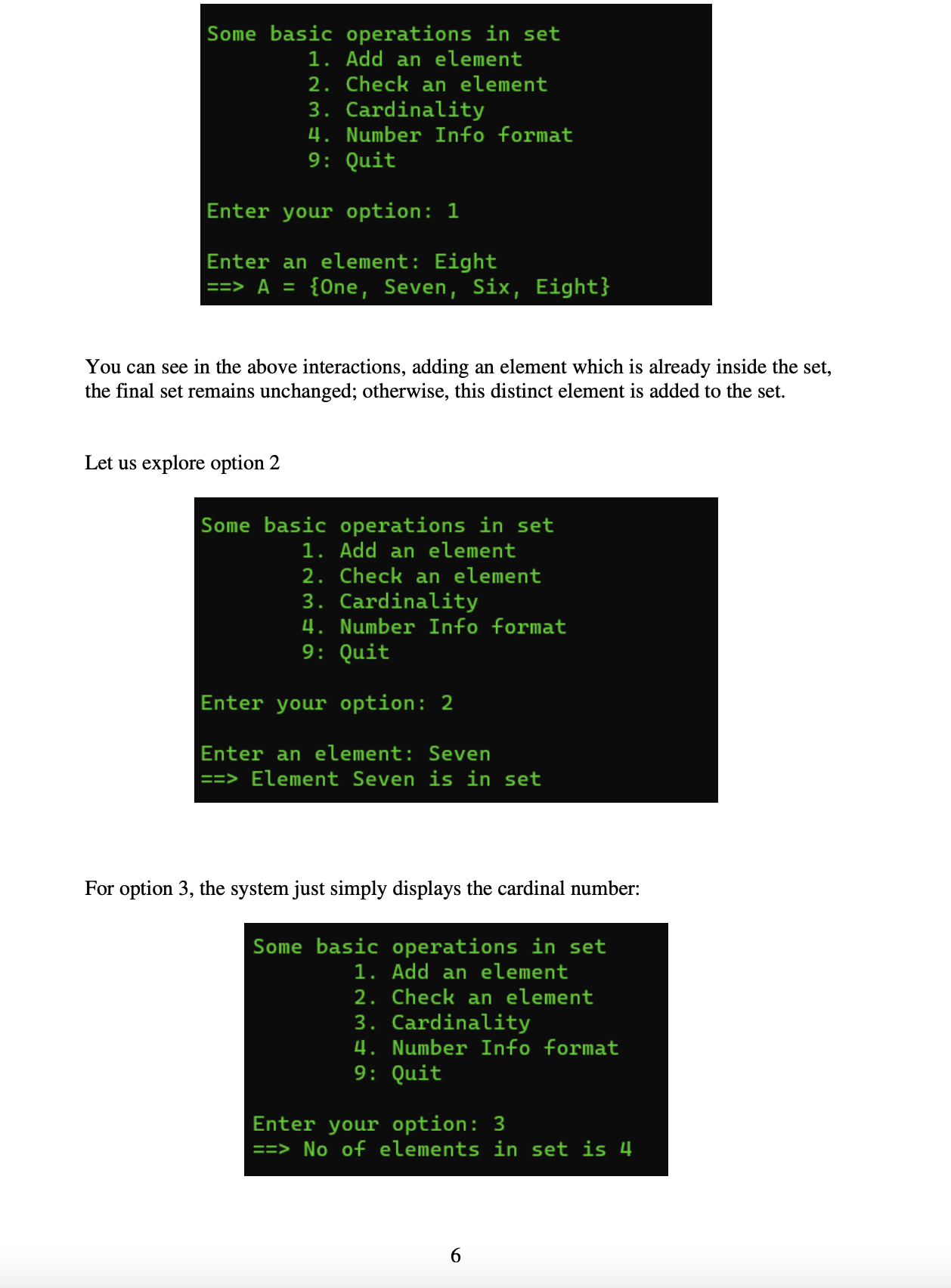Solved Let us look at each of the classes: (a) Enumeration | Chegg.com
