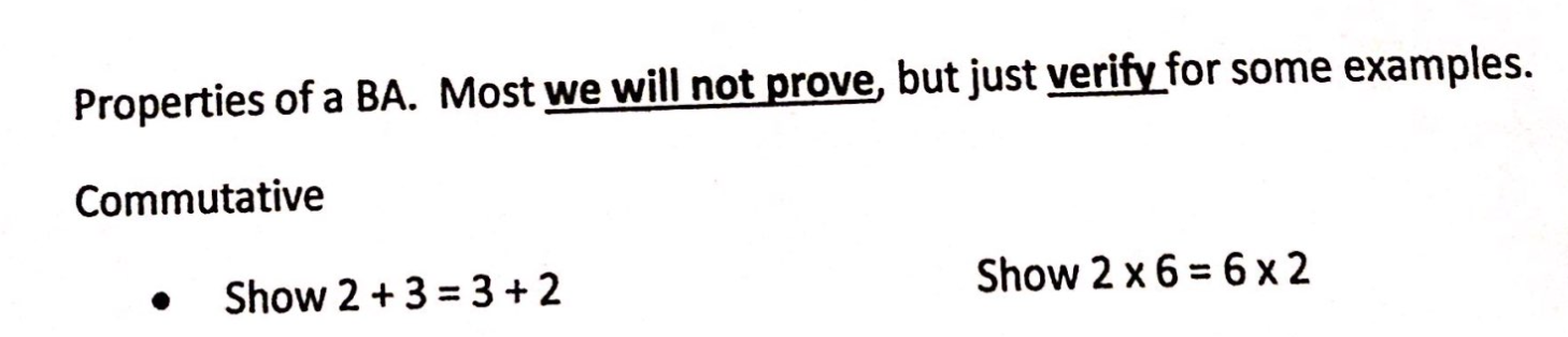 Solved Properties Of A BA. Most We Will Not Prove, But Just | Chegg.com