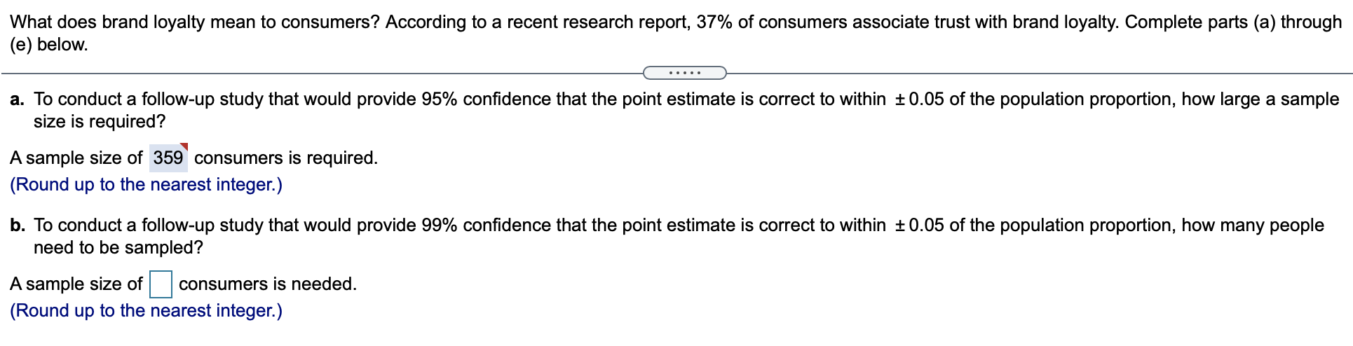 Solved What does brand loyalty mean to consumers? According | Chegg.com