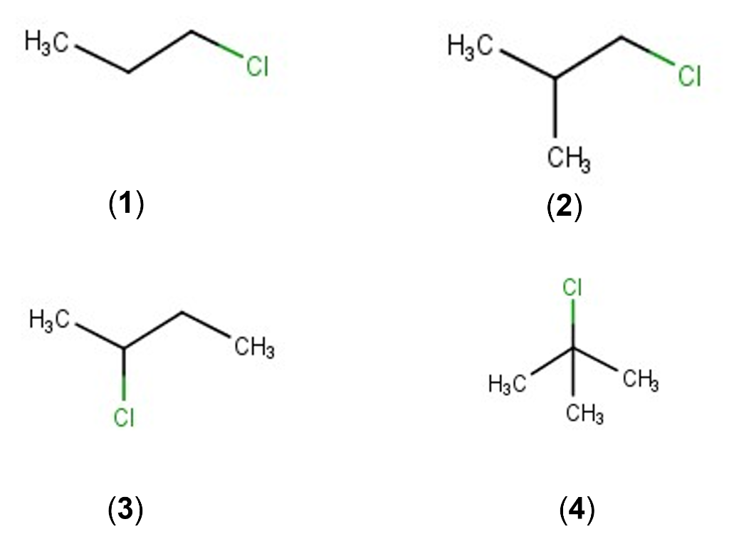 Solved Place the following compounds in decreasing order | Chegg.com