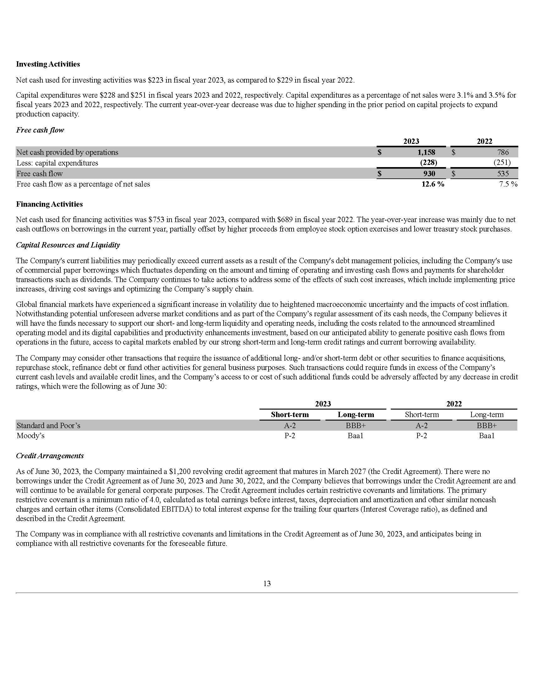 Income Statement – Vertical Analysis - The Clorox | Chegg.com