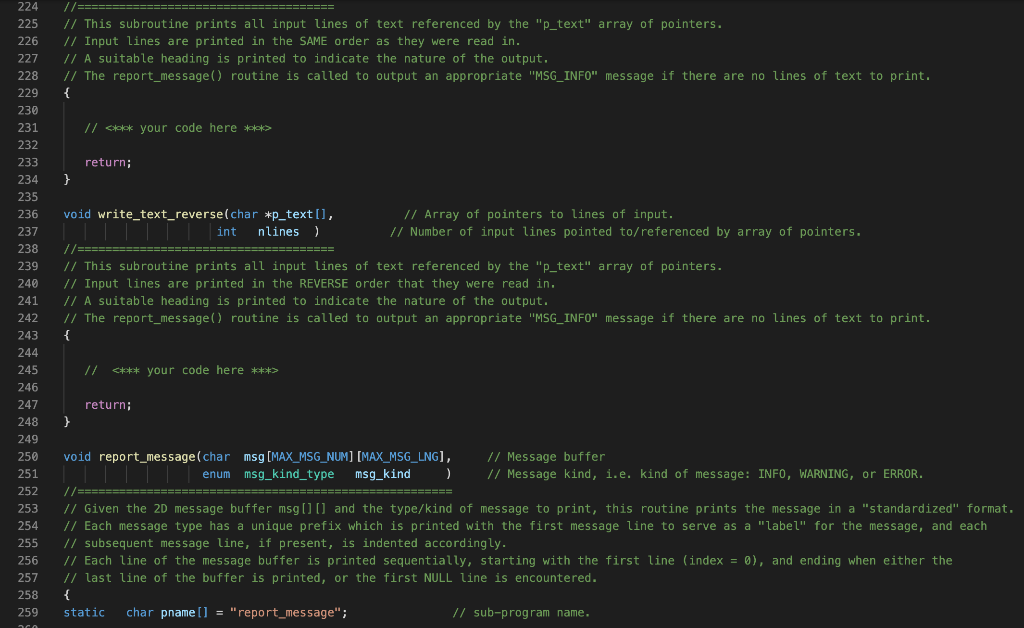 The text file "text.txt", is used by the program as | Chegg.com