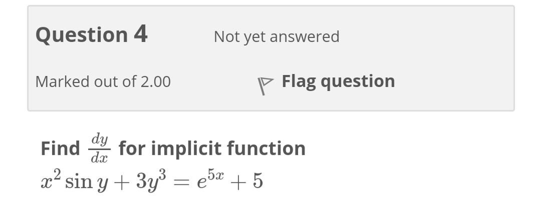 Solved Question 3 Not Yet Answered Marked Out Of 2 00 P F Chegg Com