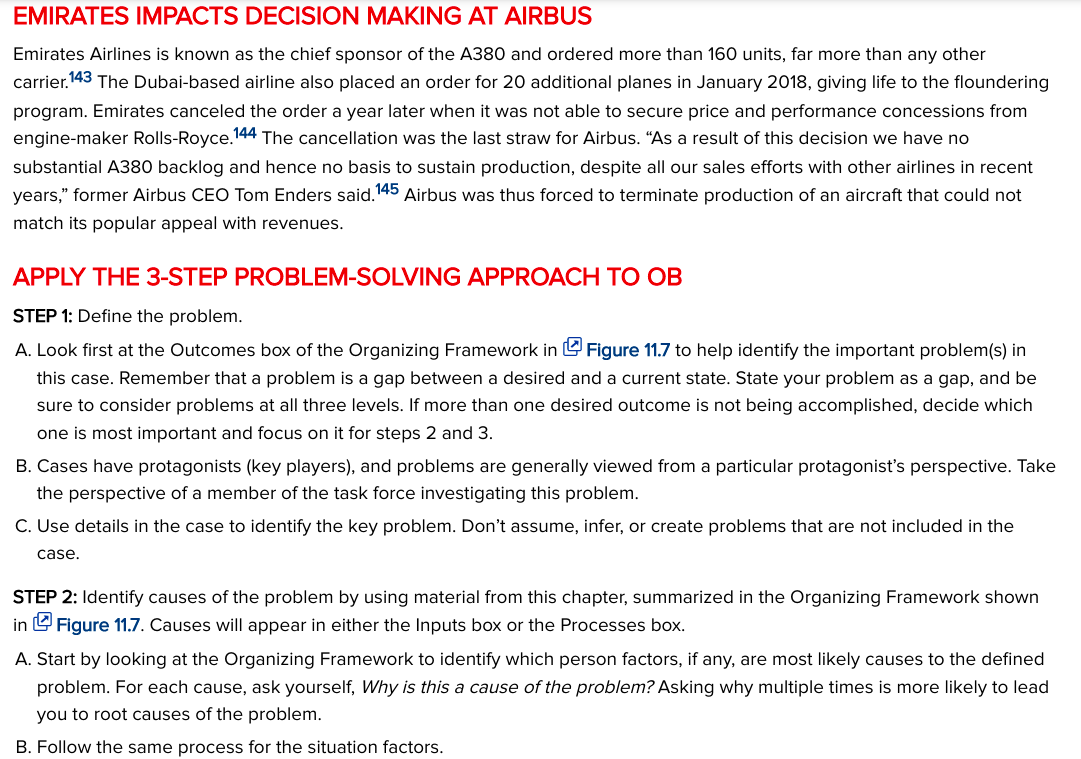 problem solving application case